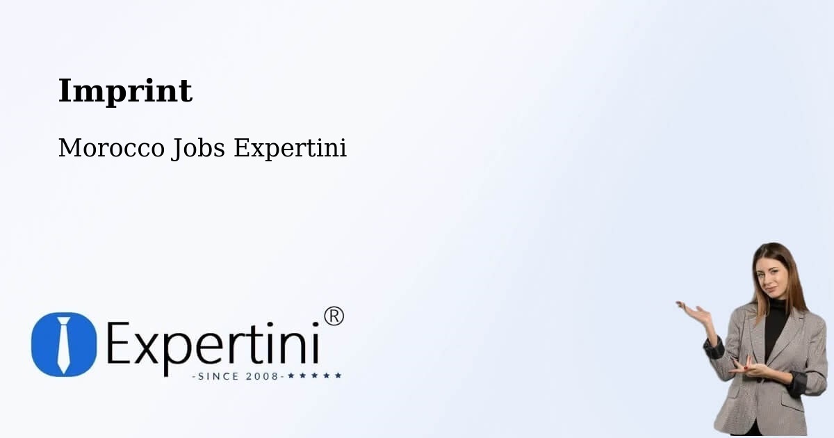 Imprint – Tangier - Morocco Jobs Expertini